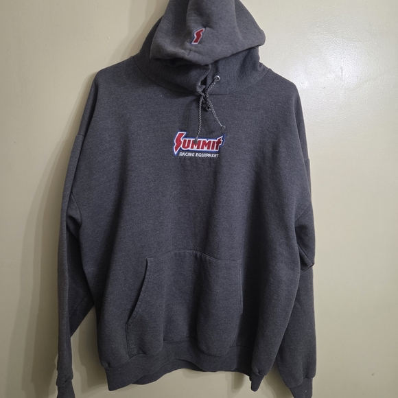 Summit Racing Gray Hoodie - Picture 6 of 10